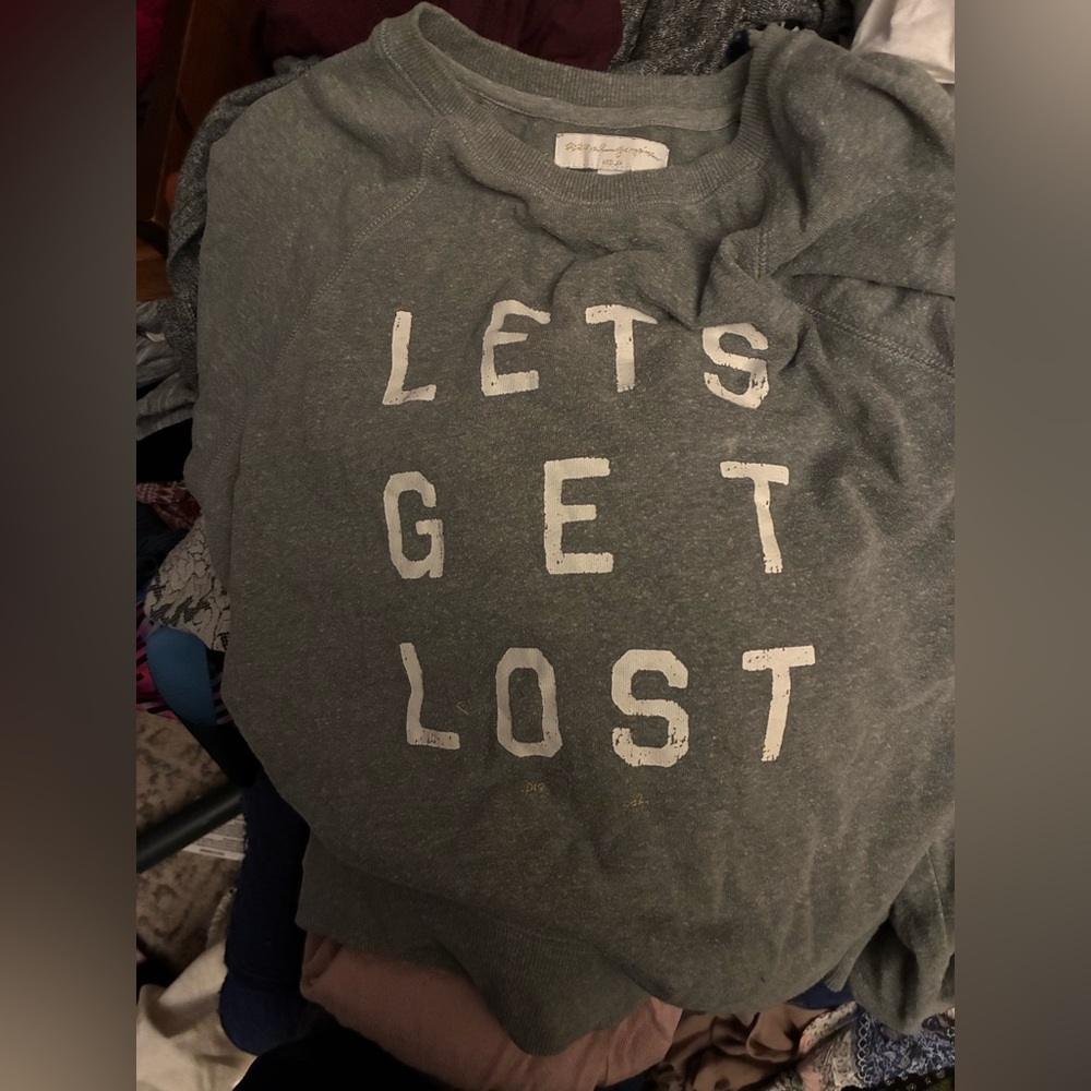 Spiritual Gangster “LETS GET LOST” crewneck